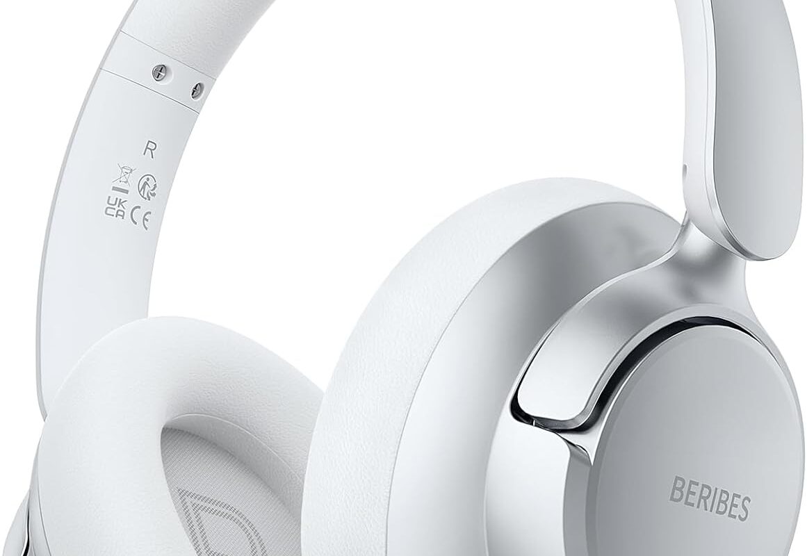 BERIBES Upgraded Hybrid Active Noise Cancelling Bluetooth Headphones